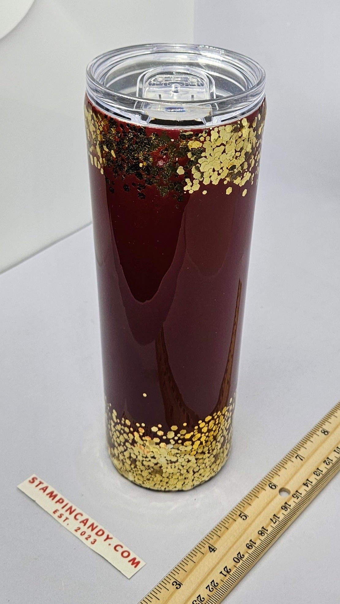 Caffeine Queen Glitter Tumbler