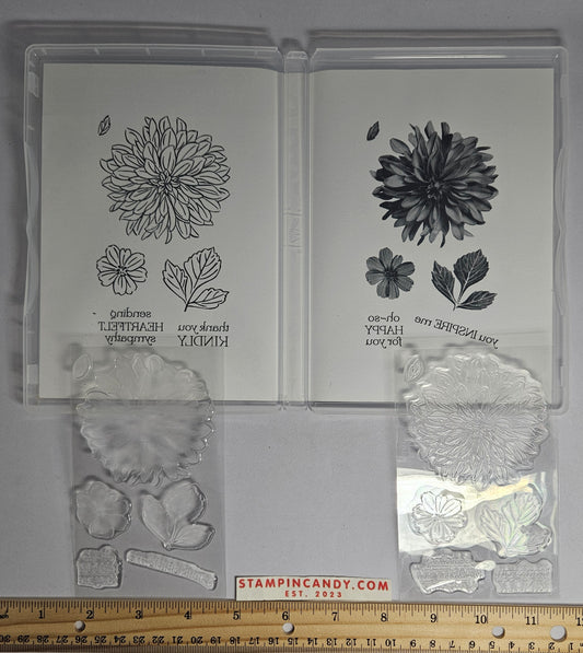 Stampin Up - Delicate Dahlias