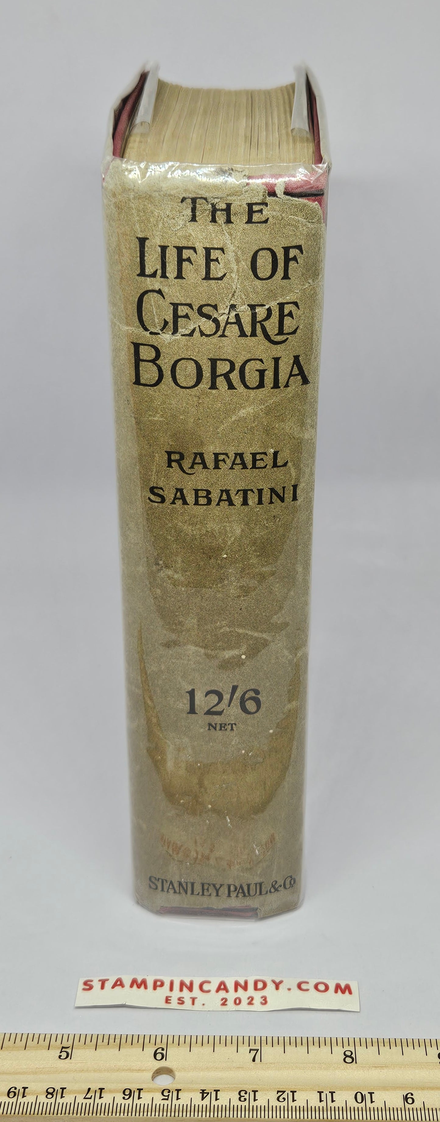 The Life of Cesare Borgia - 1912 Antique - Stanley Paul & Co. - London