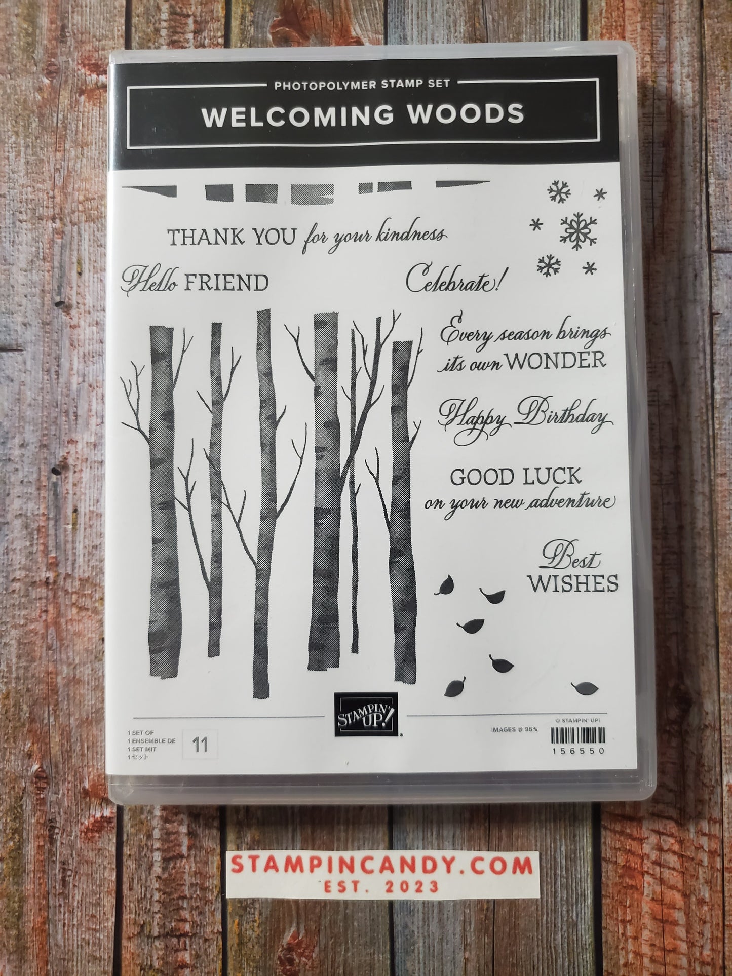 Stampin' UP! "Welcoming Woods" Stamp Set