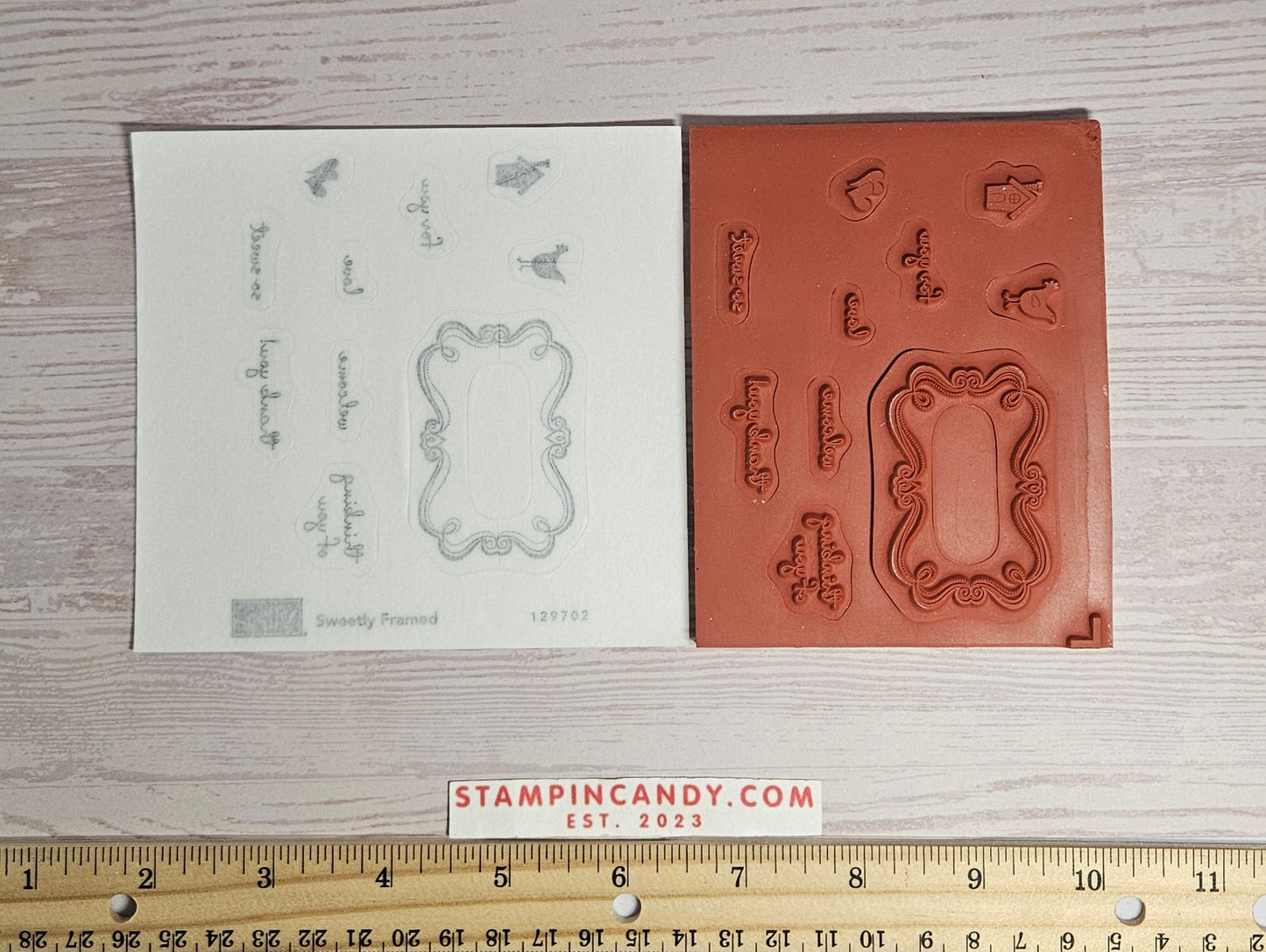 Stampin Up - Sweetly Framed