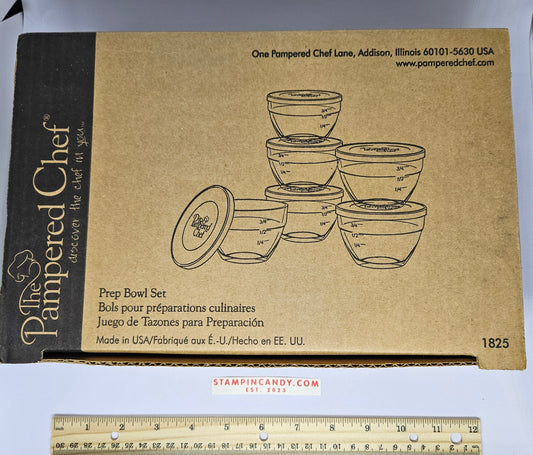 Pampered Chef - Prep Bowls Set of 6