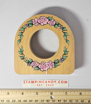 Rose Ring Stamp - Stampendous 1998 WN003