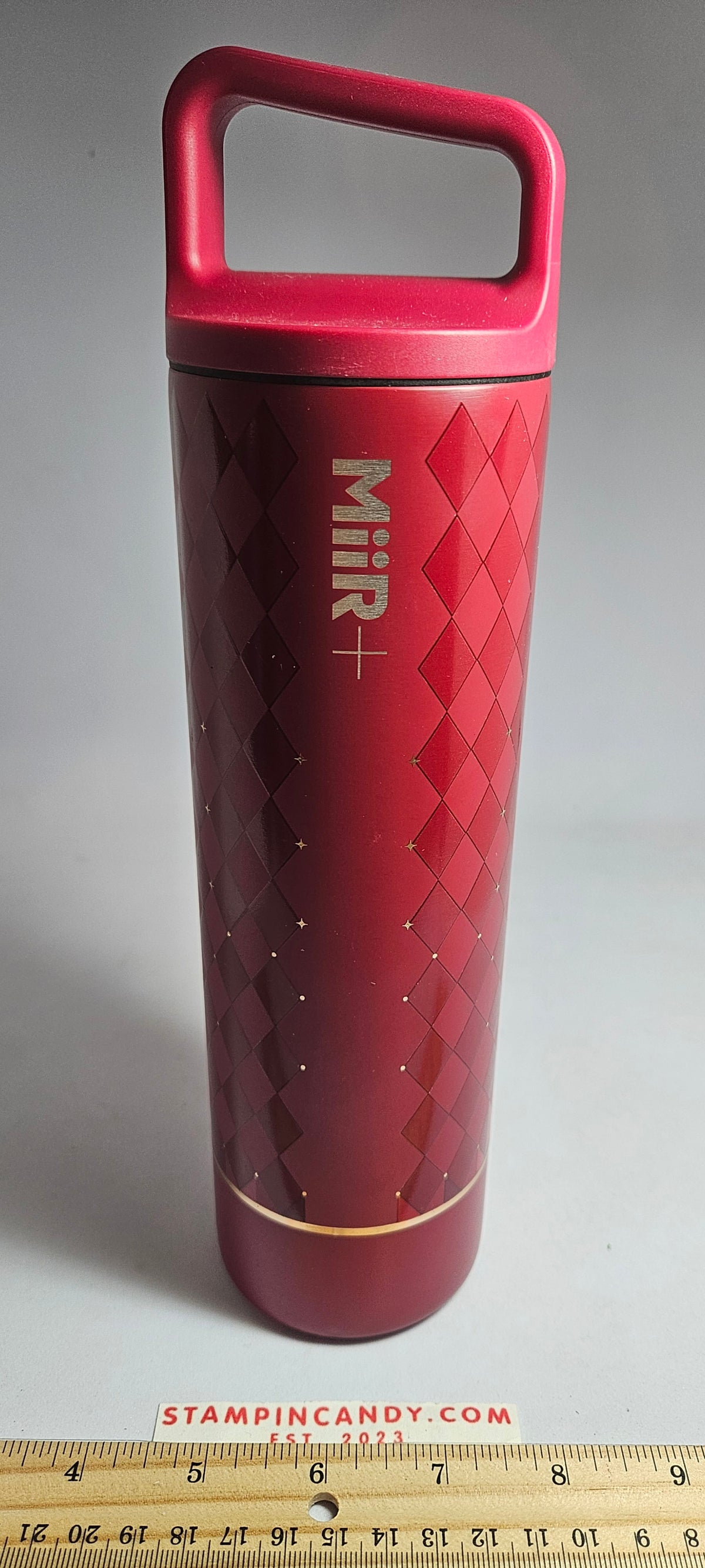Starbucks/MiiR 2025 - 20 oz Red Metal Holiday Themed Tumbler
