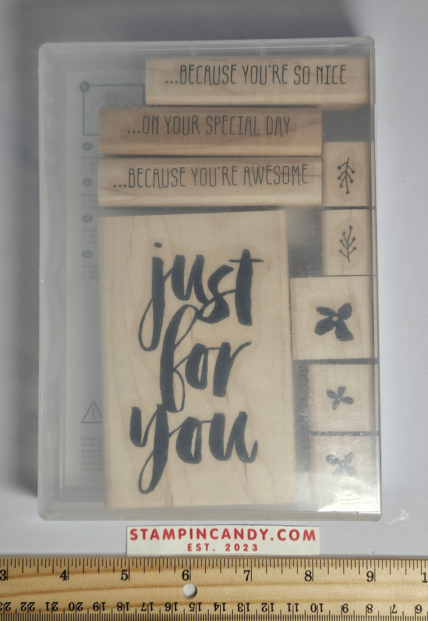 Stampin Up - Botanicals For You (Wood Block Version)
