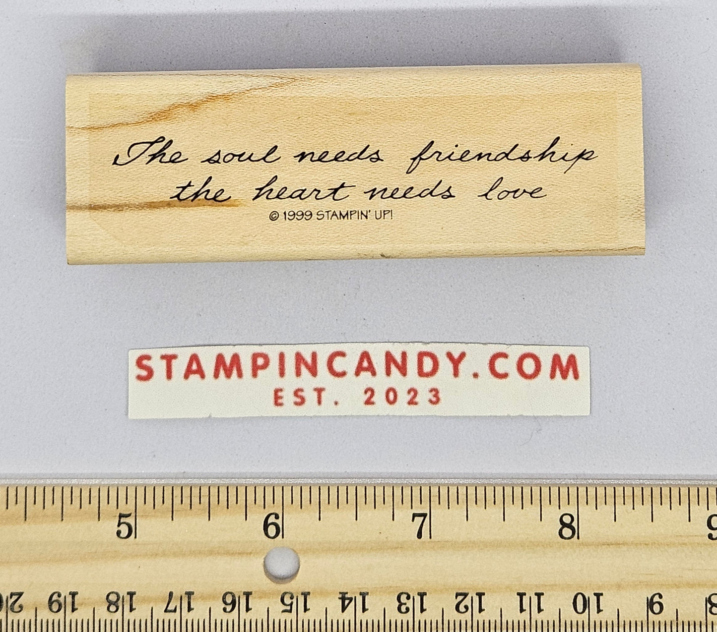 Friendship + Love - Stampin Up 1999