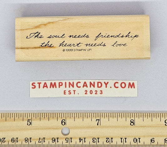 Friendship + Love - Stampin Up 1999