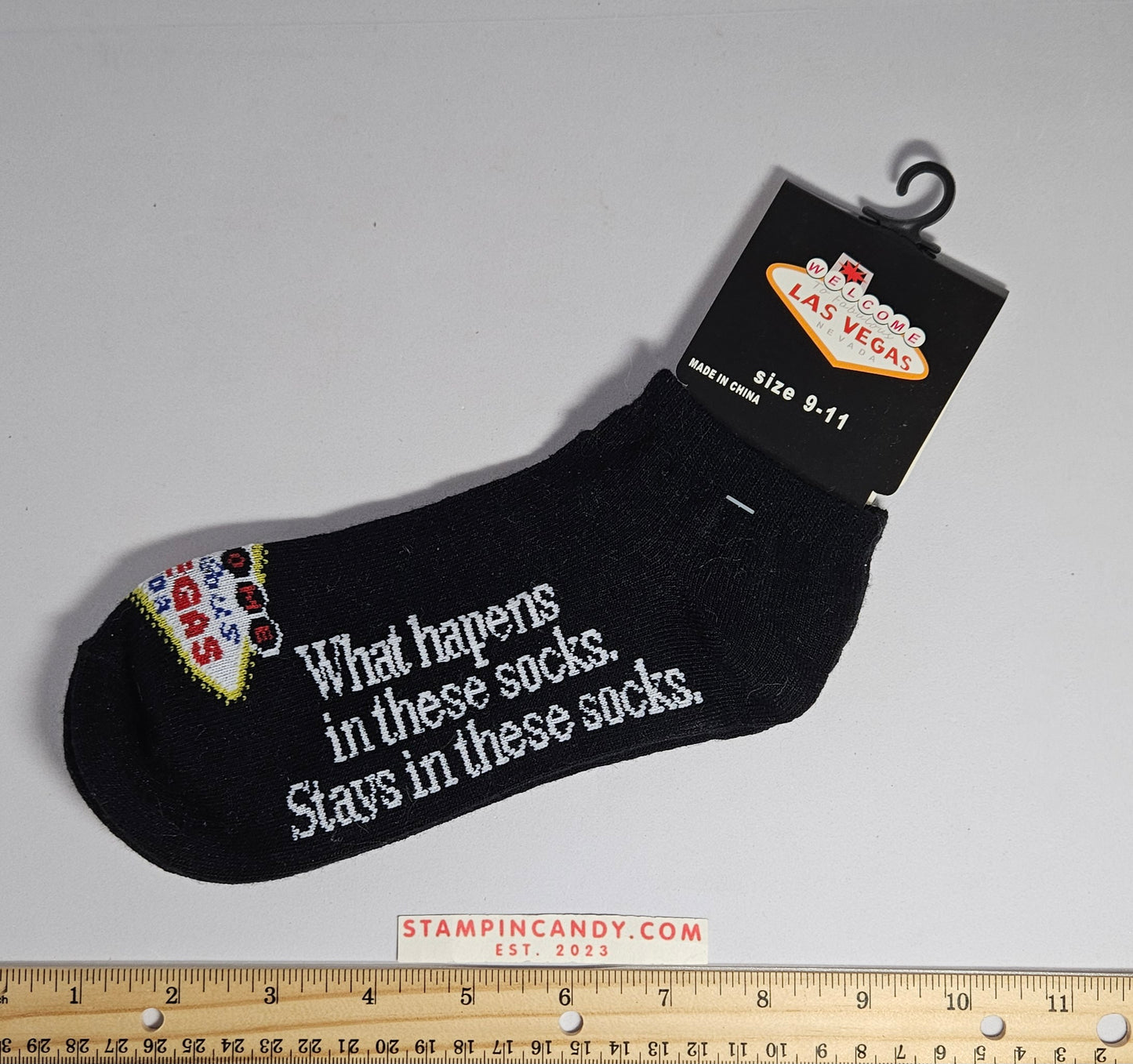Las Vegas Size 9-11 Socks