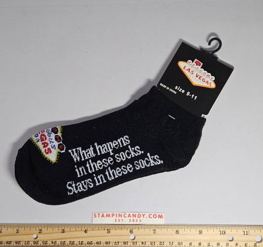 Las Vegas Size 9-11 Socks