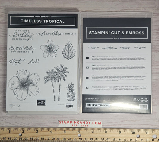 Stampin Up - Timeless Tropical w/ In The Tropics Dies