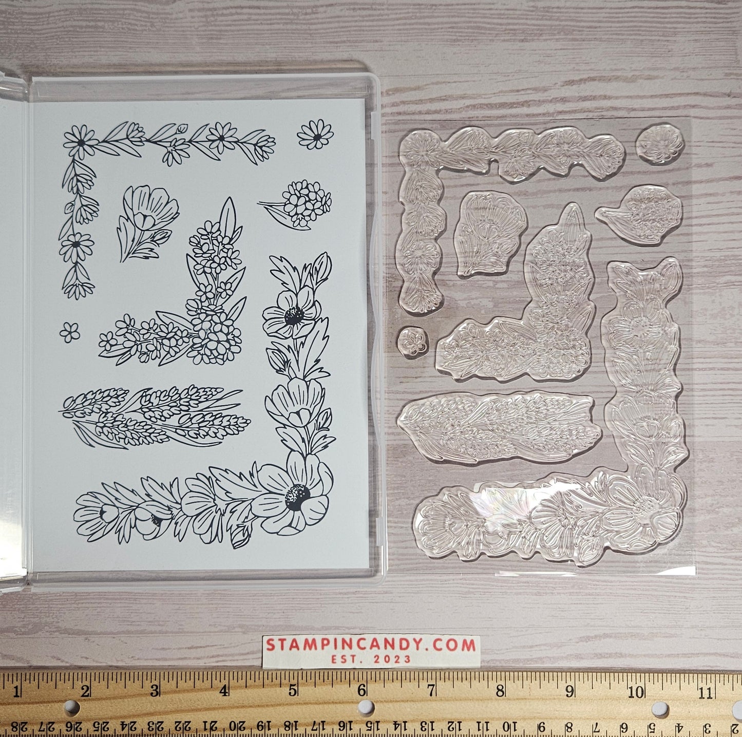 Stampin Up - Corner In Bloom
