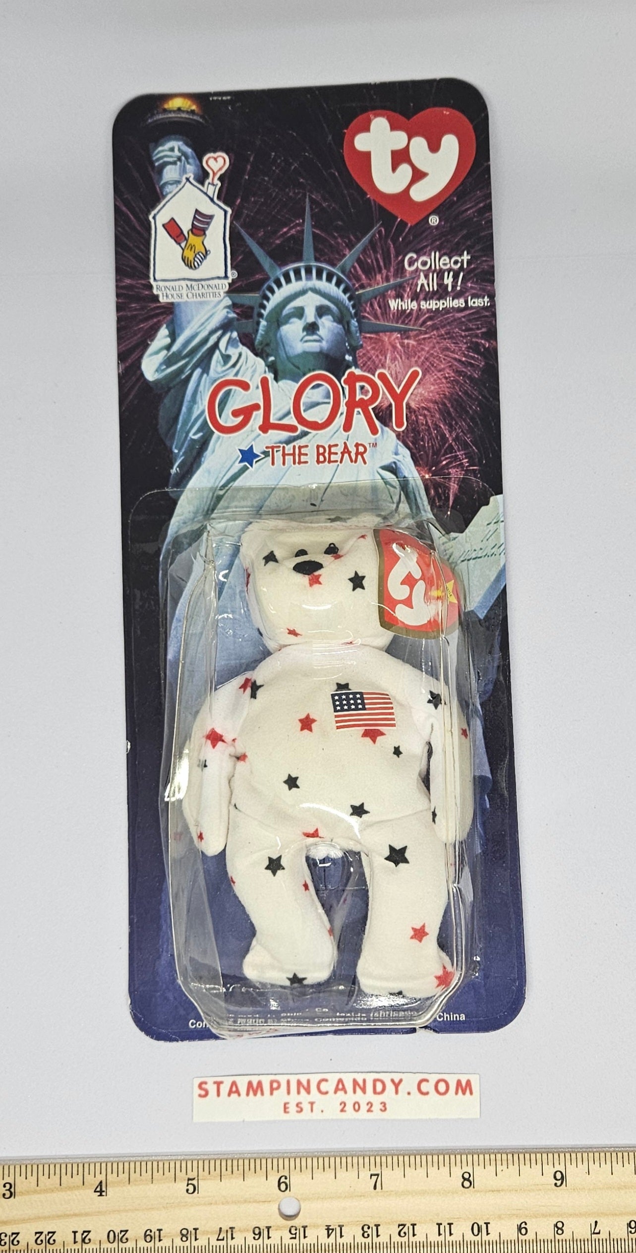 TY Beanie Baby - McDonald's - "Glory the Bear"