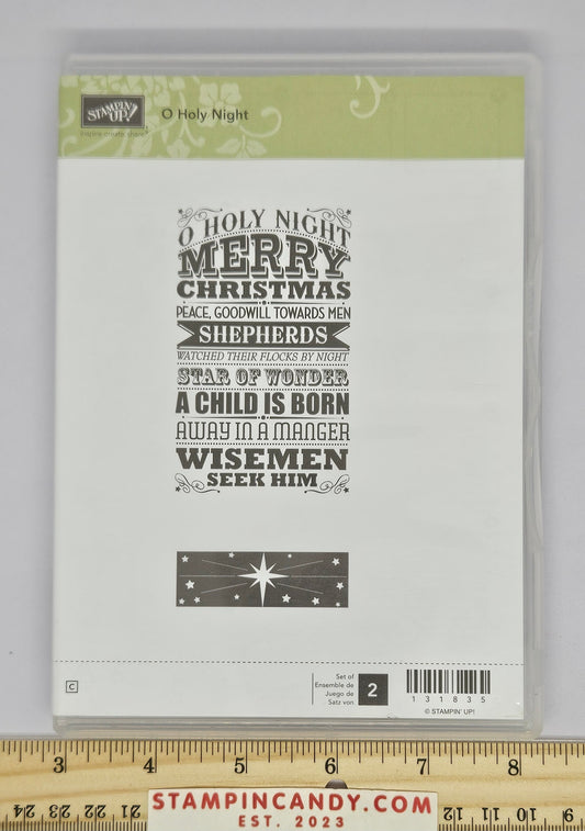 Stampin Up - O Holy Night