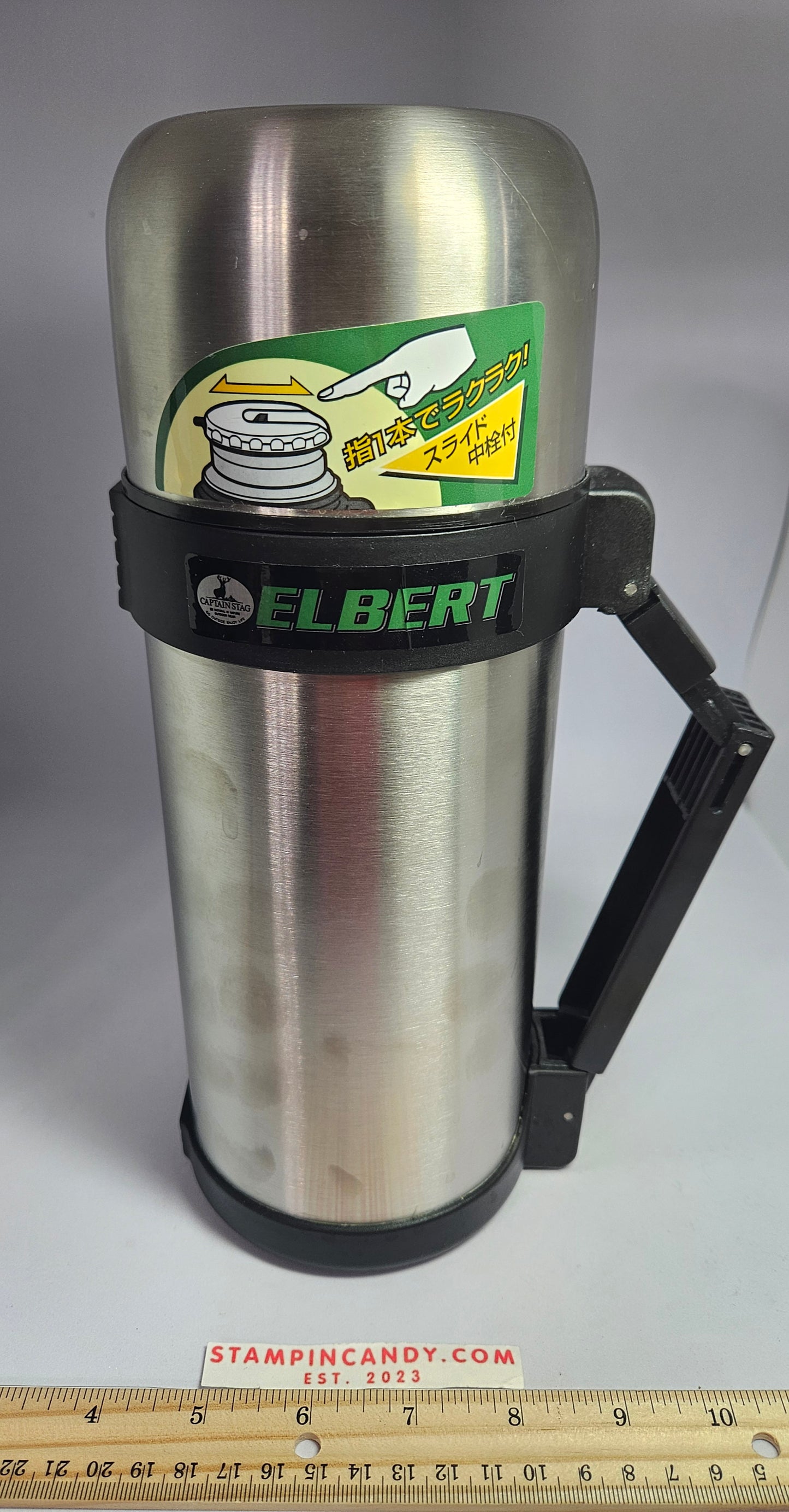 Elbert/Captain Stag Stainless Steel 40 oz Thermos