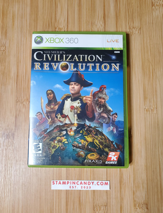 XBox 360 - Sid Meier's - Civilization Revolution