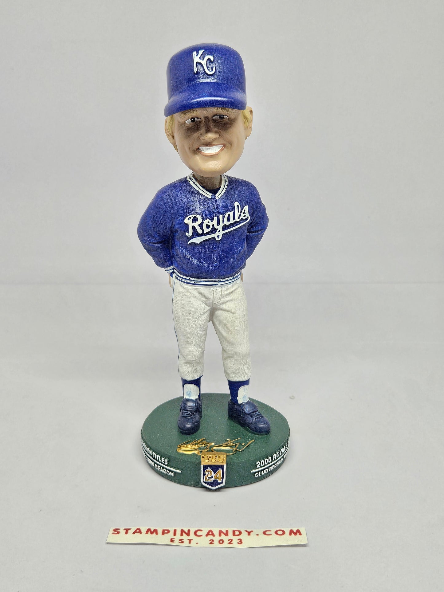 Whitey Herzog Bobblehead - Royals Hall of Fame - By Papa Johns