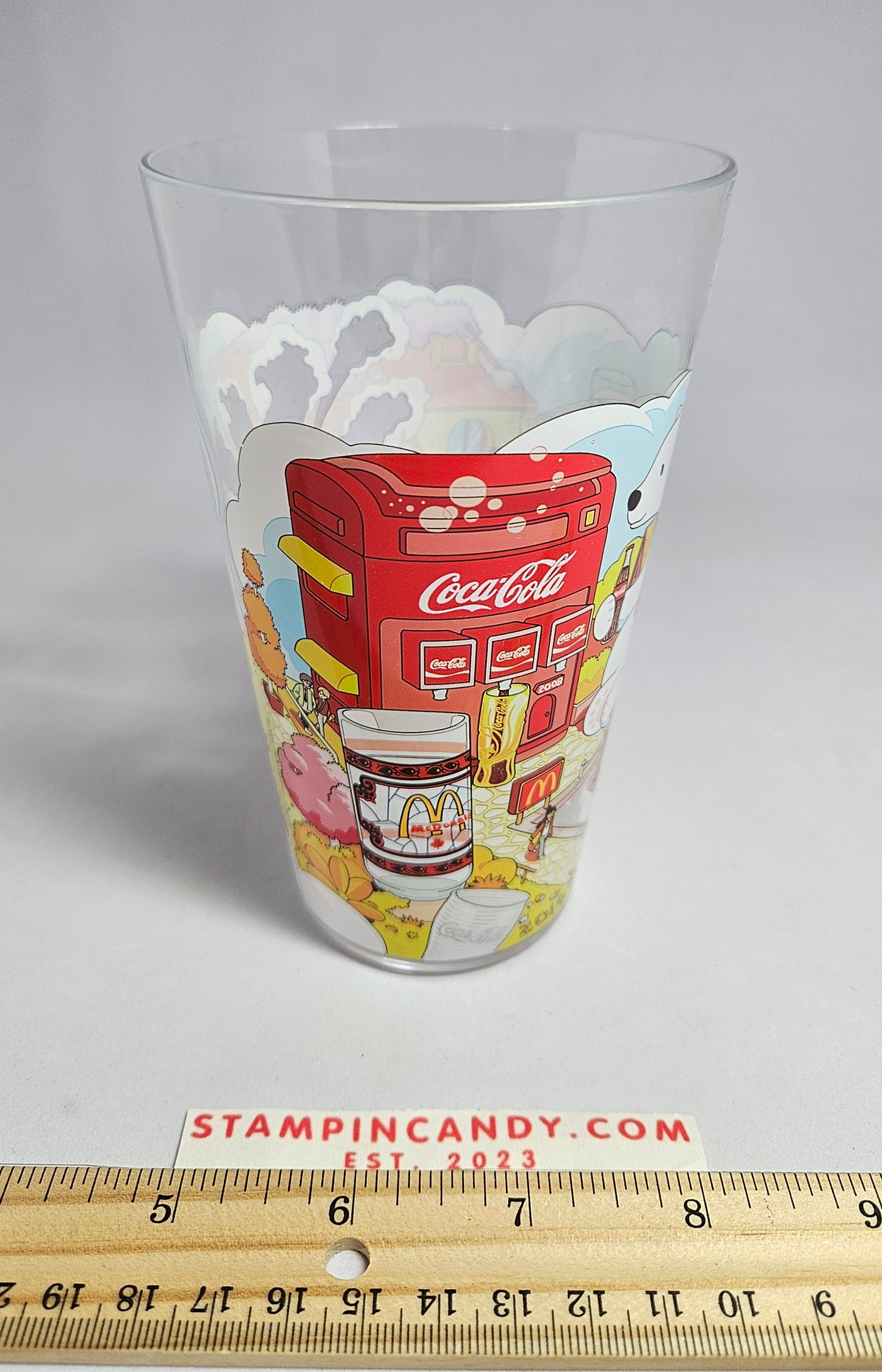 McDonald's Coca-Cola 2024 Happy Meal Plastic Cup