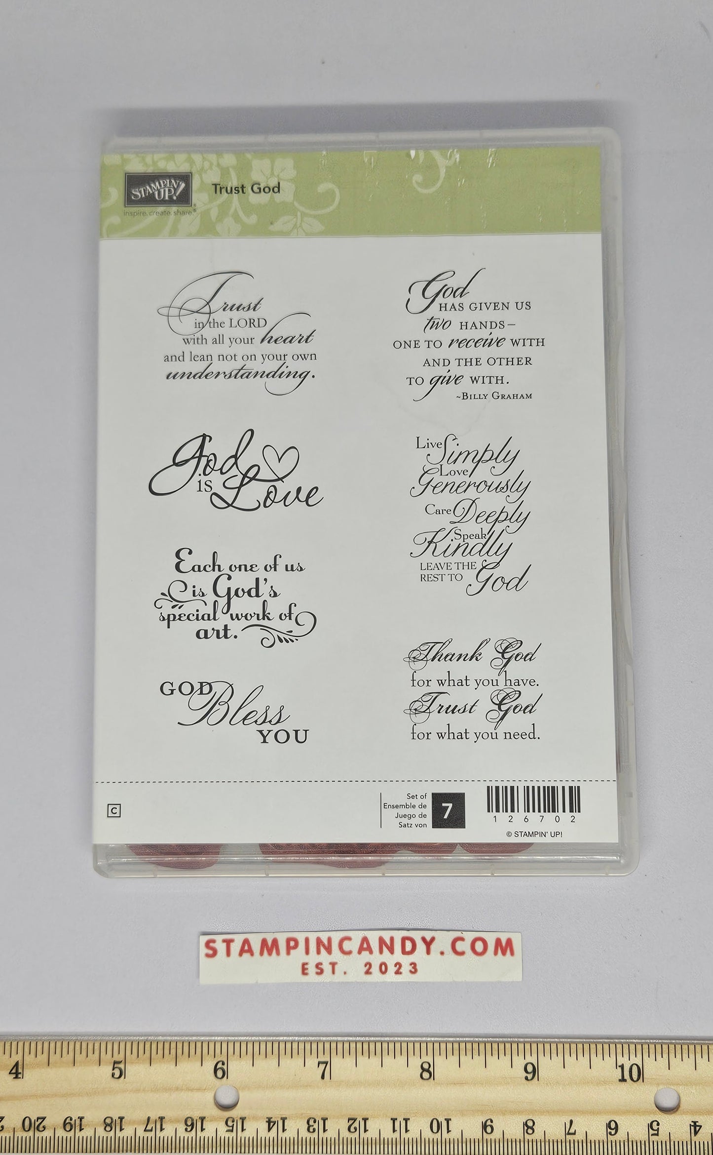 Stampin Up - Trust God