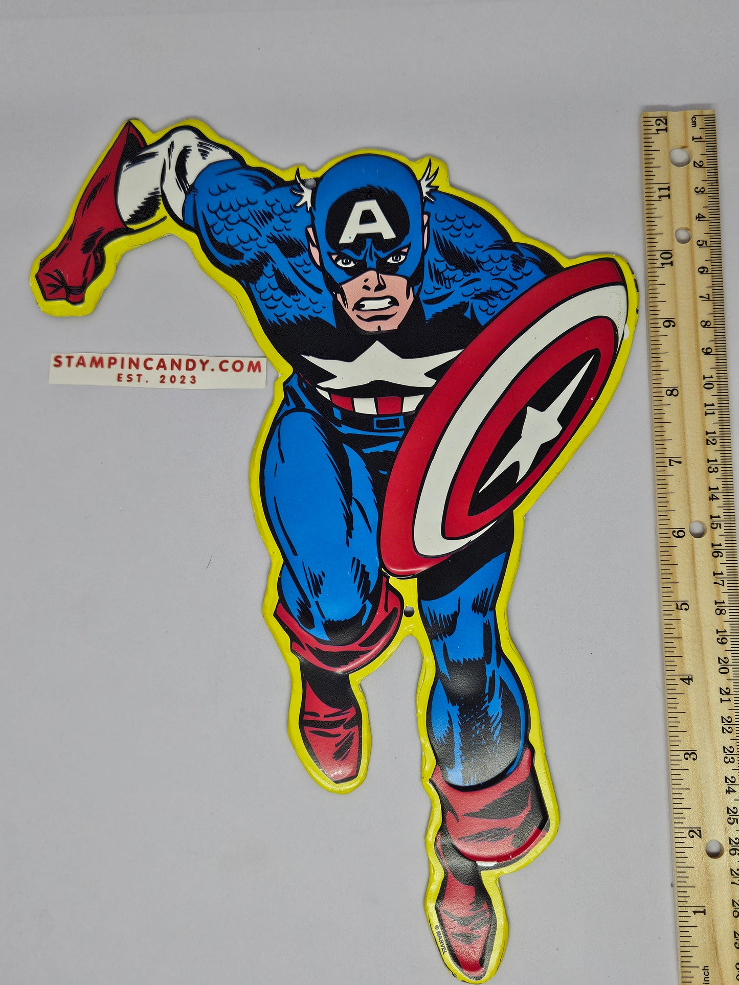 Captain America - Metal Wall Art