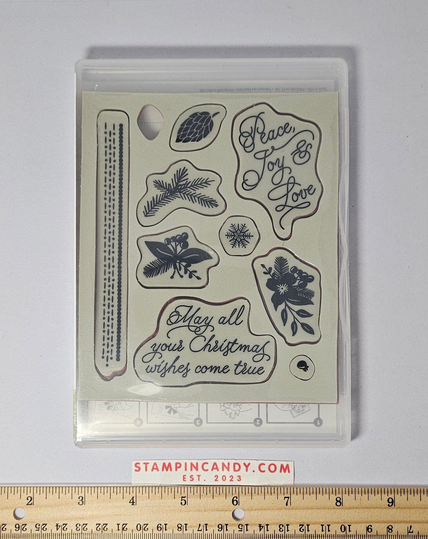 Stampin Up - Peace This Christmas *Missing 1 Star Stamp*