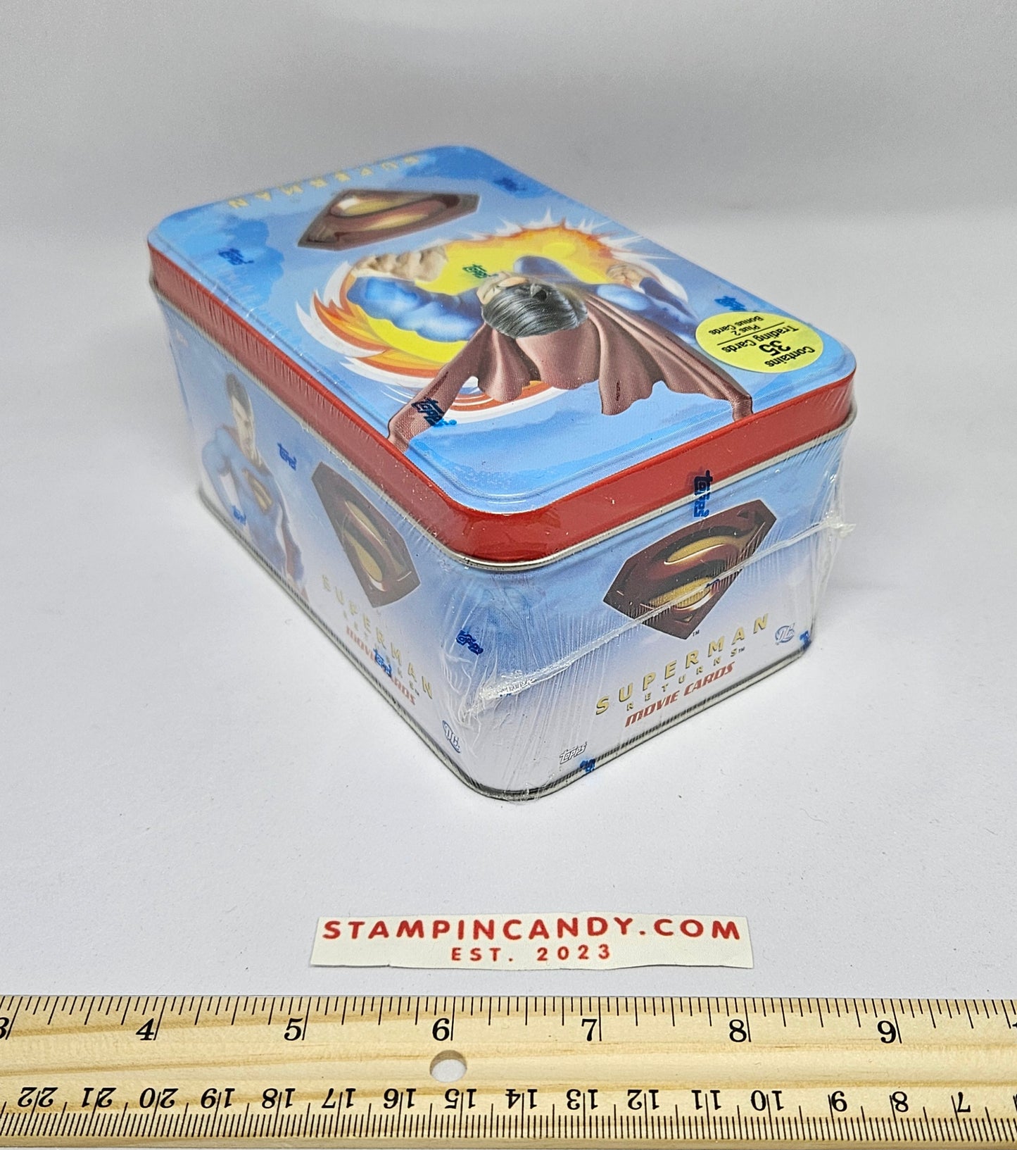 Topps 2006 Superman Returns Movie Card Tin (37 Cards Inside)