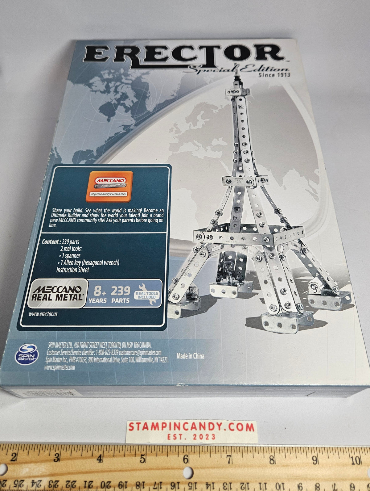 Erector Special Edition Eiffel Tower Model Kit