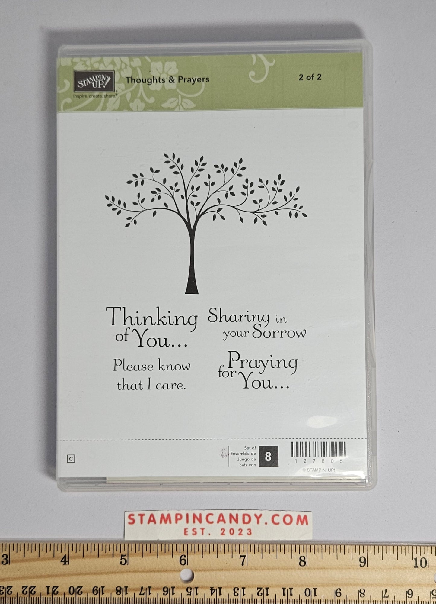 Stampin Up - Thoughts & Prayers *Set 2 of 2 ONLY*