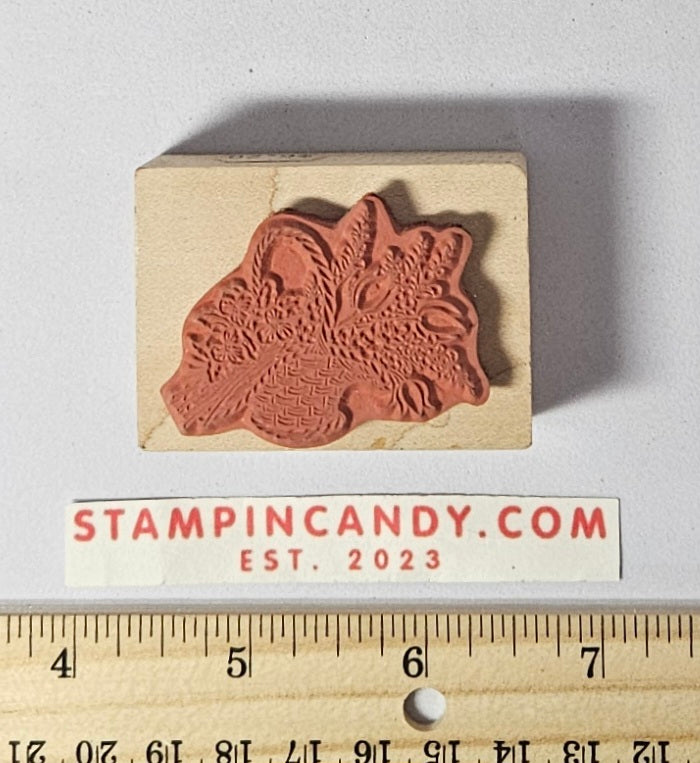 Basket of Flowers Stamp - PSX D-175