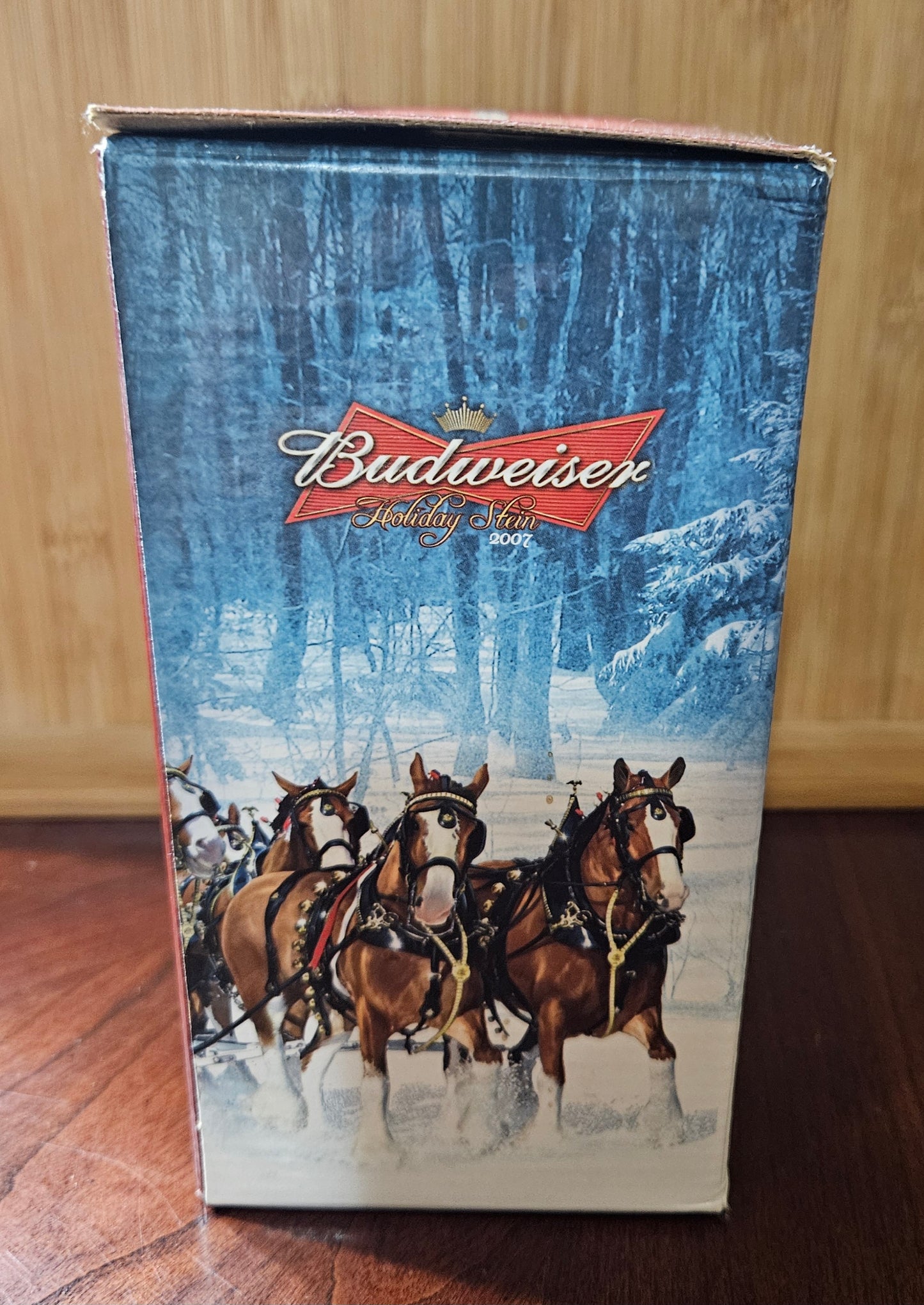 Budweiser 2007 Christmas Stein