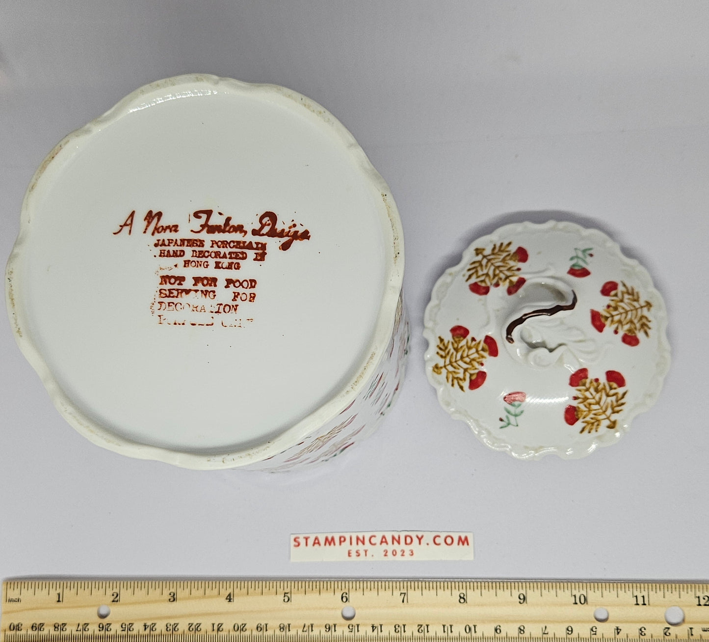 Nora Fenton Japanese Porcelain Canister