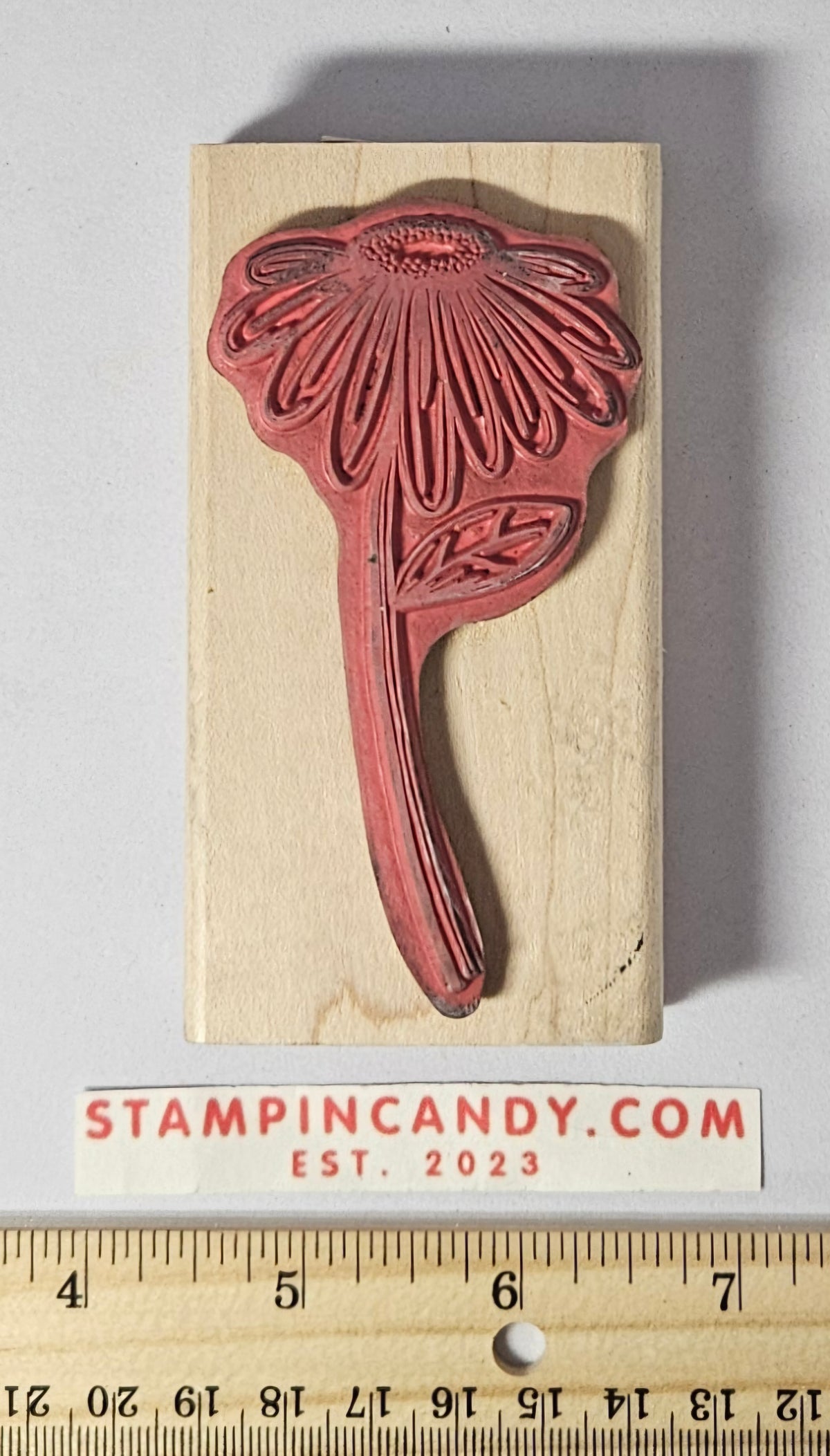 Sketched Flower Stamp - 2009 Stampabilities IR1039