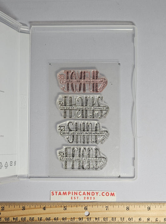 Stampin Up - Banner Blessings