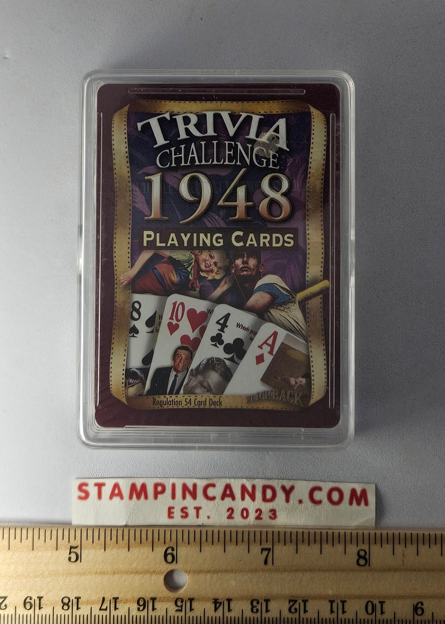 1948 - Flickback Trivia Challenge Playing Cards