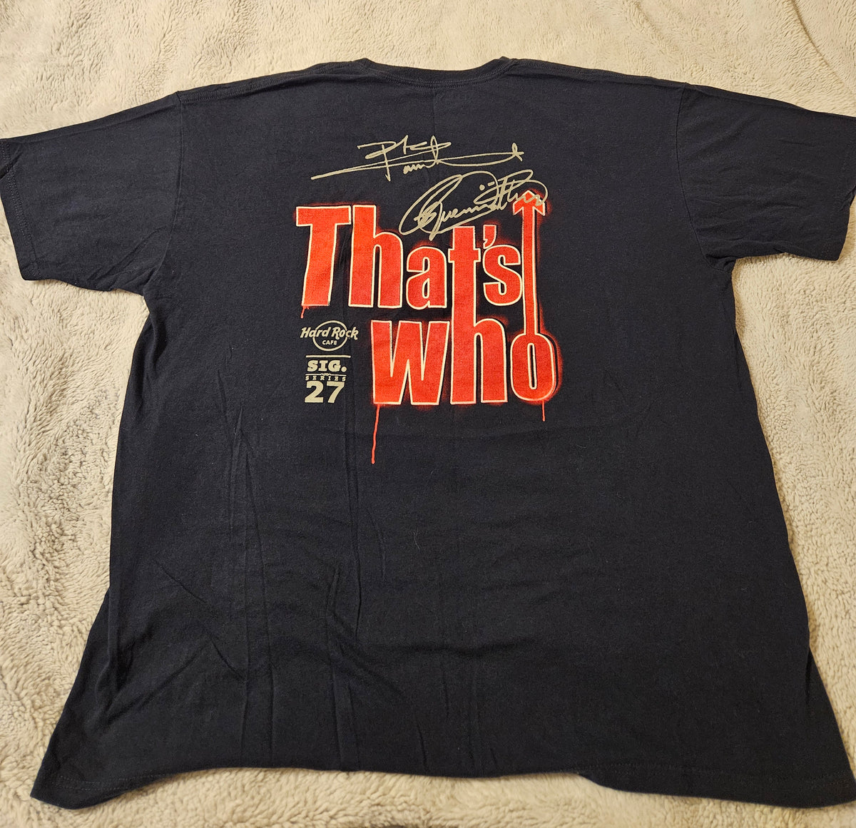 The Hard Rock Cafe - Memphis Tenn. - The Who - Size XL T-Shirt