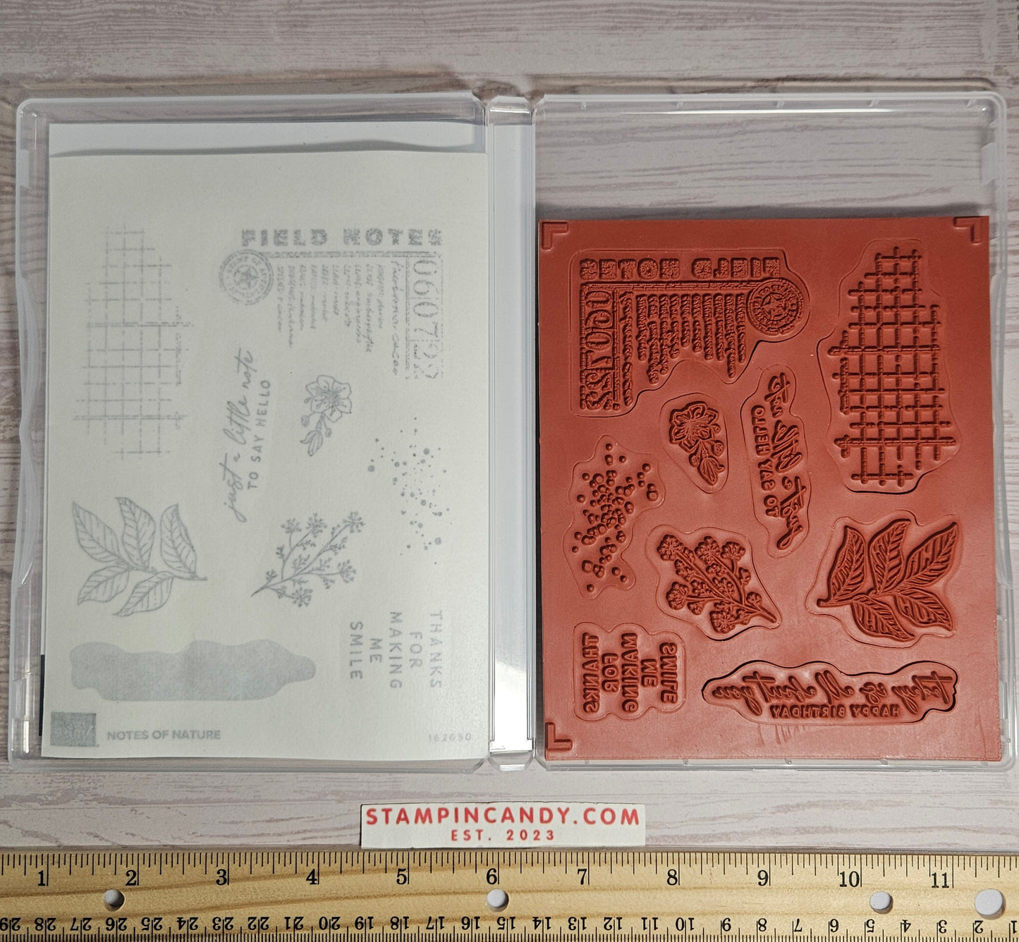 Stampin Up - Notes of Nature with Notes of Nature Dies