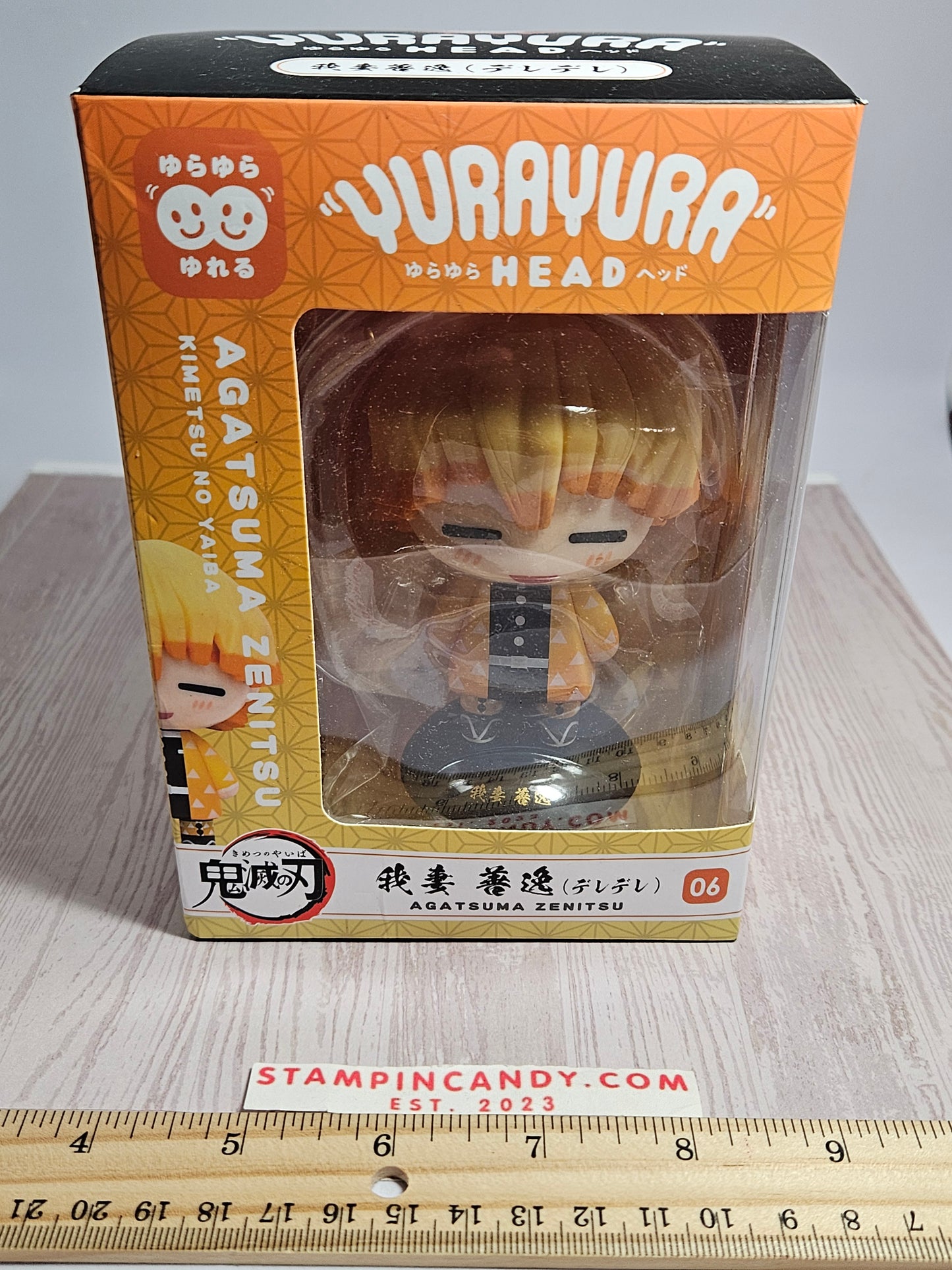 Demon Slayer: Yurayura Head Agatsuma Zenitsu 06 Figurine