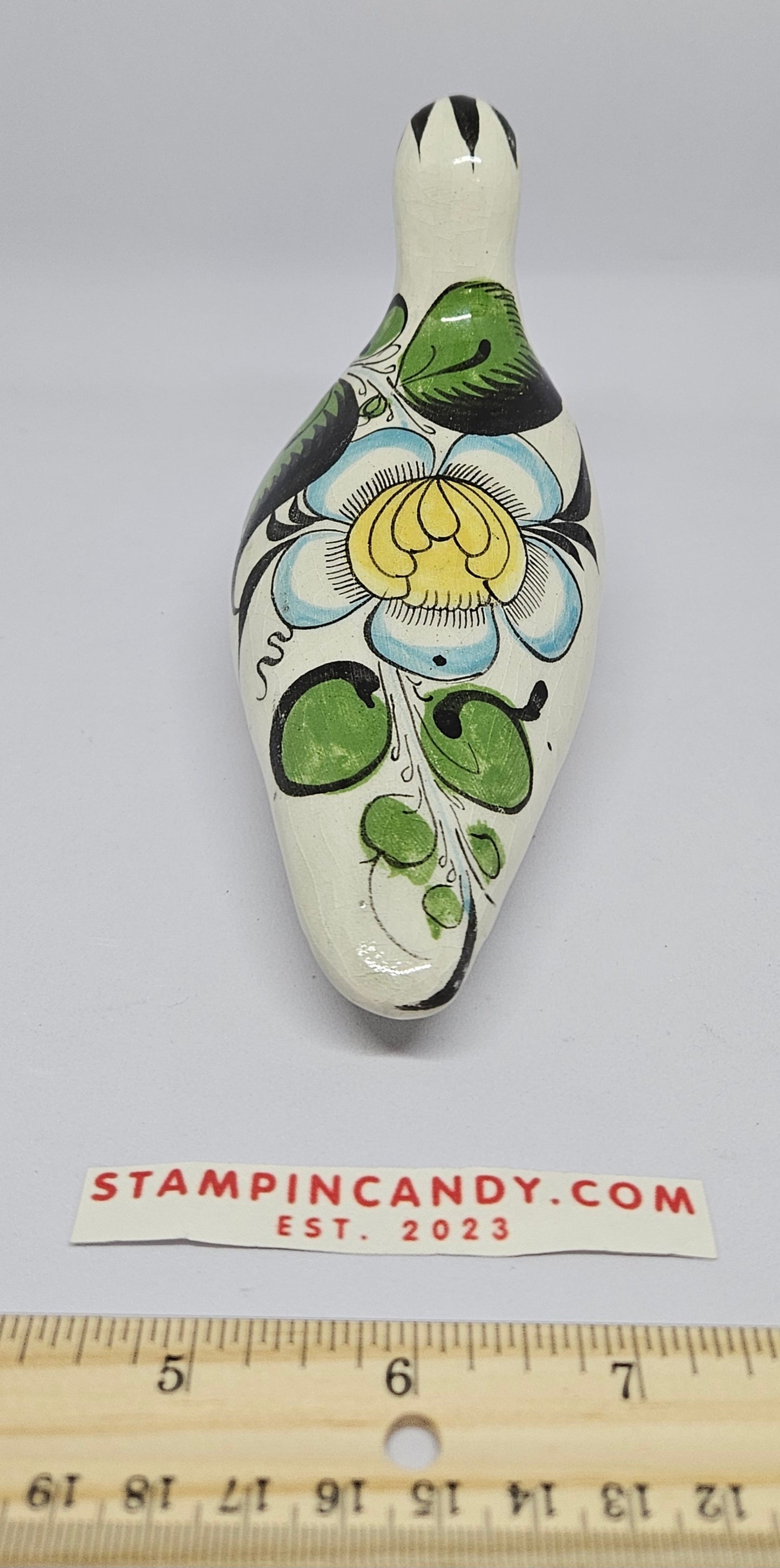 Mexican Pottery Art - Large Bird