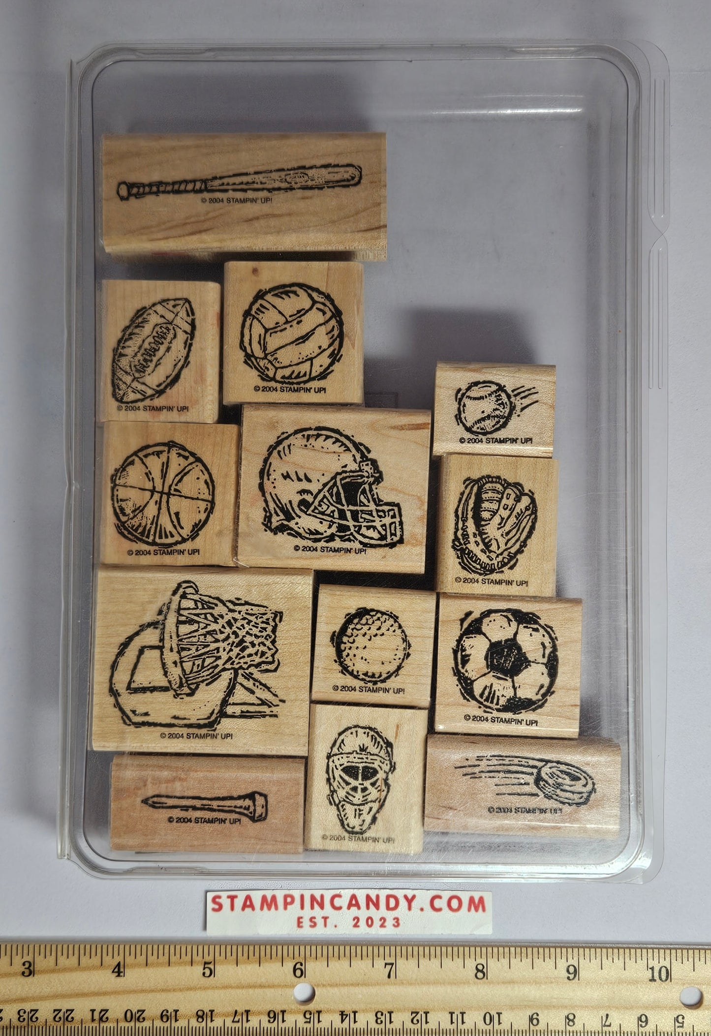 Stampin Up - Sporting Goods *Missing 1 Stamp*