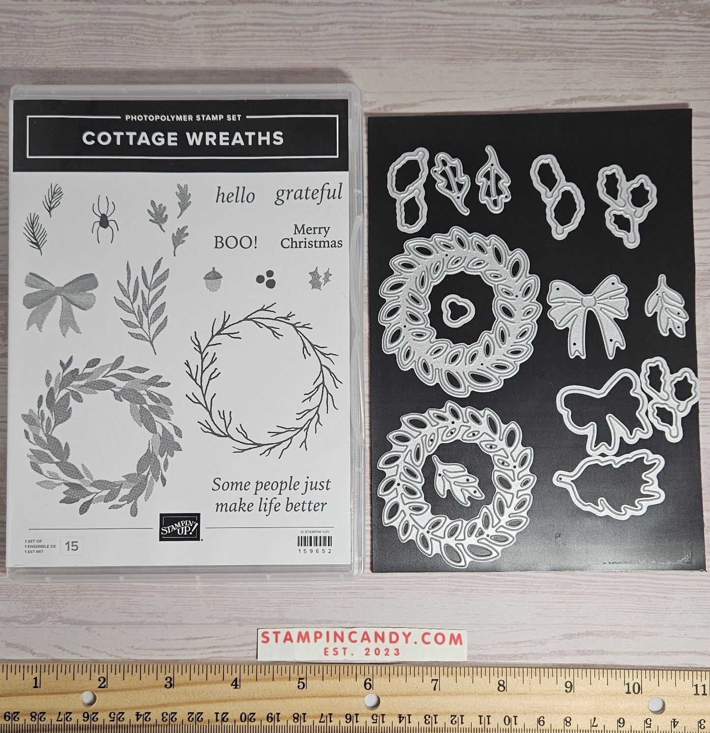 Stampin Up - Cottage Wreaths w/ Country Wreaths Dies