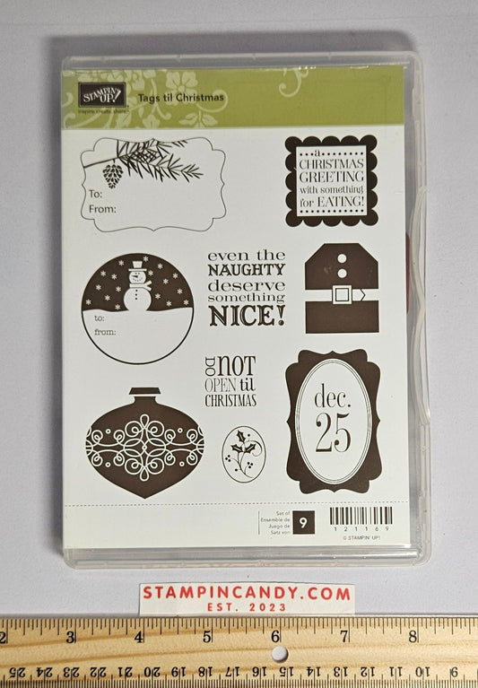 Stampin Up - Tags til Christmas *1 Missing Stamp*