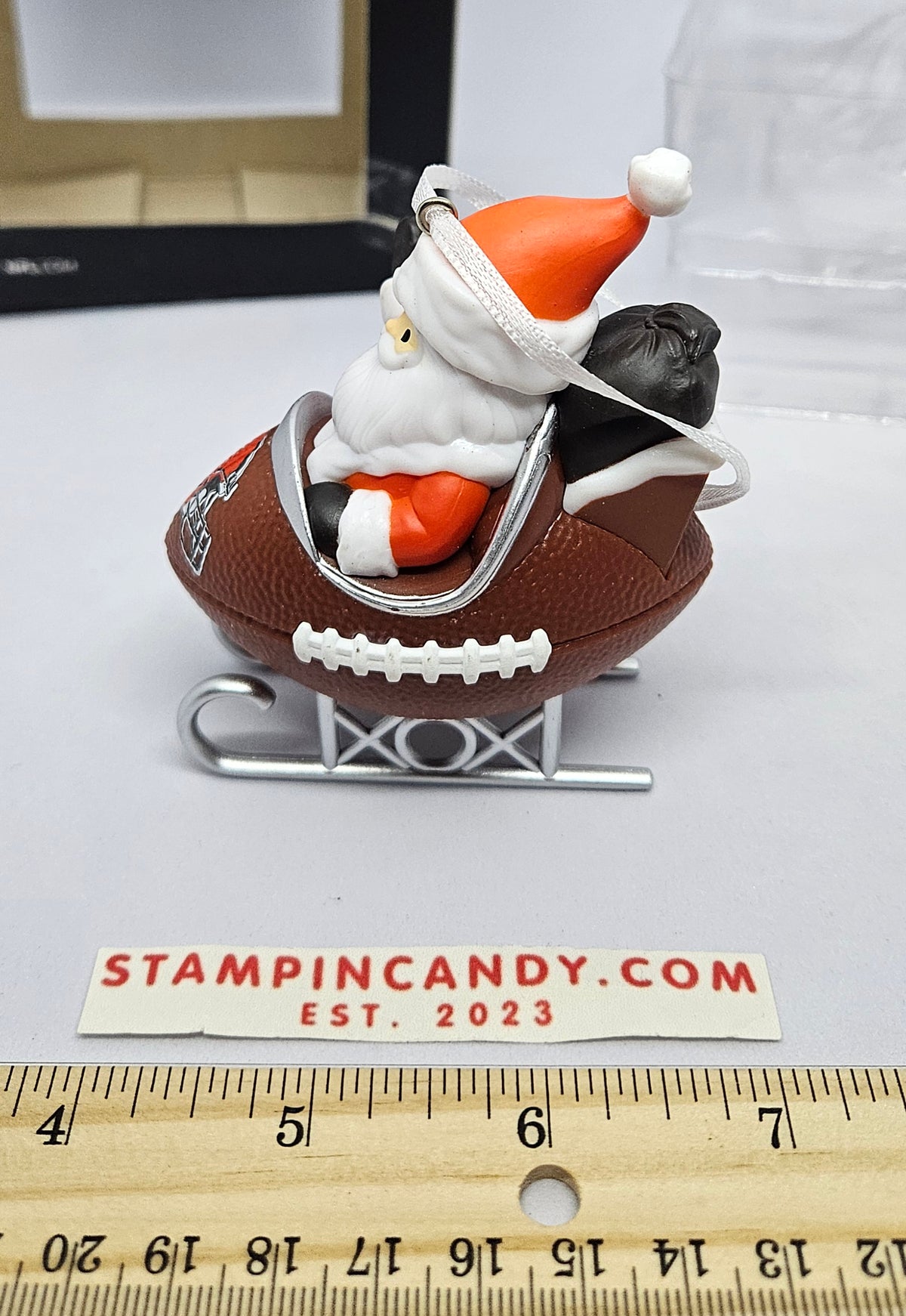 Hallmark Cleveland Browns Santa Claus Ornament NFL