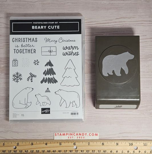 Stampin Up - Beary Cute with Bear Punch