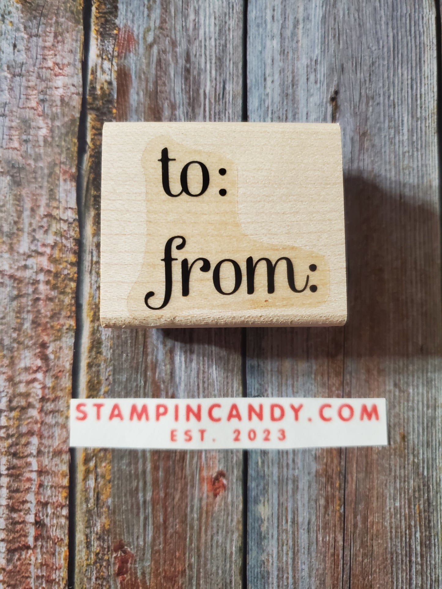 Stampin' UP! "To & From" Stamp Set