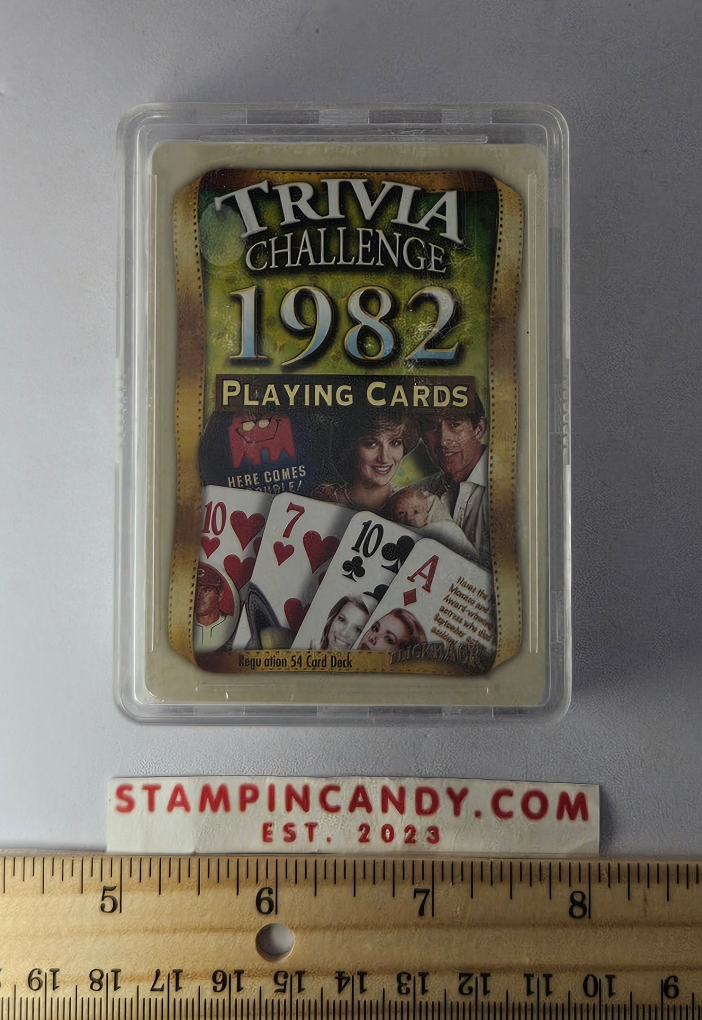 1982 - Flickback Trivia Challenge Playing Cards