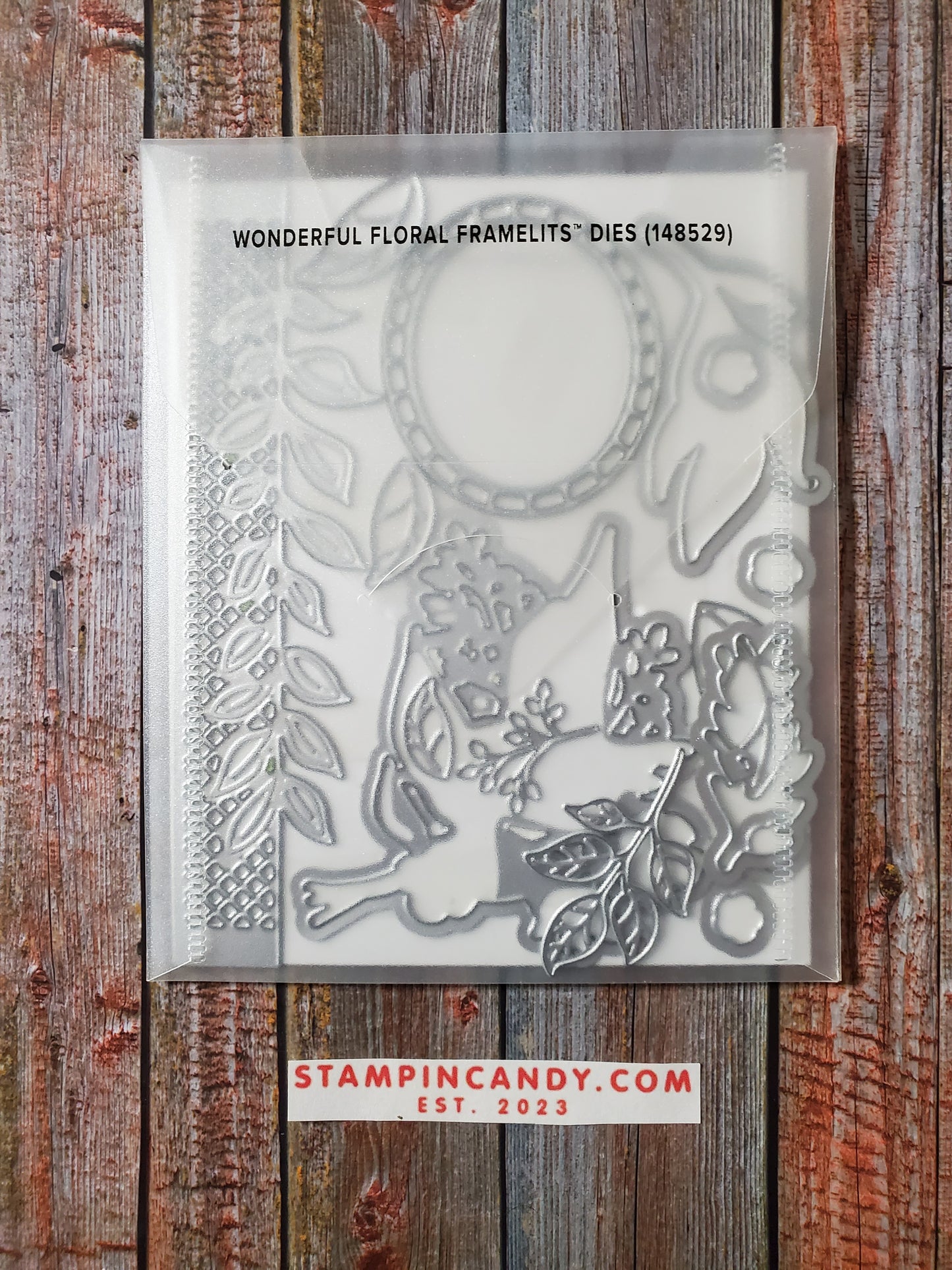 Stampin' UP! "Wonderful Romance" Stamp Set with "Wonderful Floral" Dies