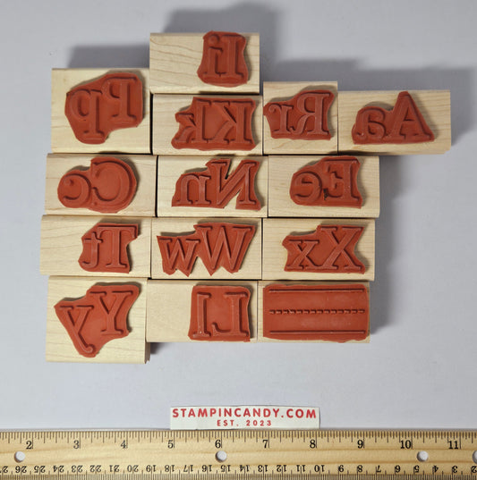 Stampin Up - Defining Alphabet