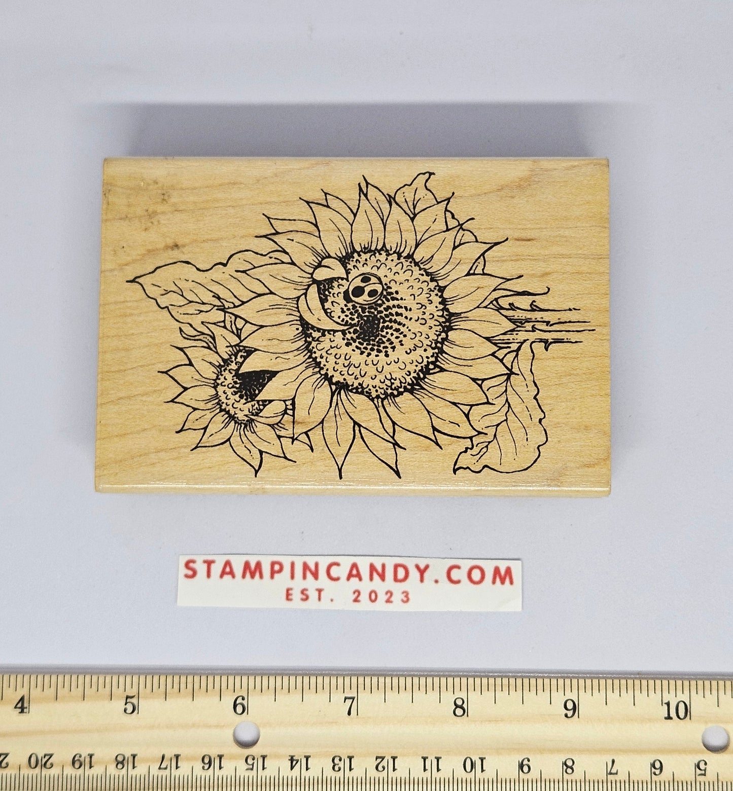 Stampendous - Sunflower Ladybug P024