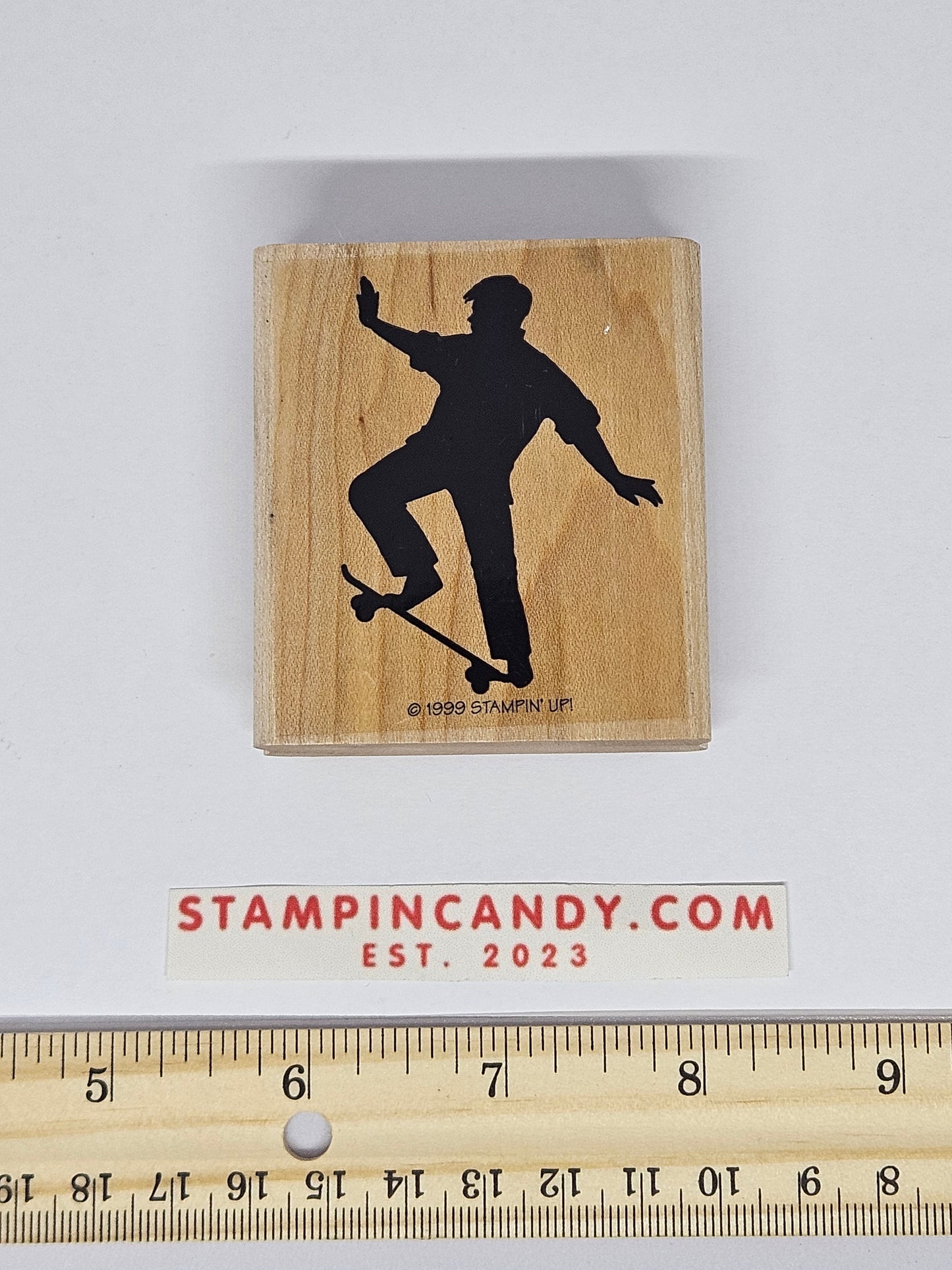 Stampin Up - Skate Boarder