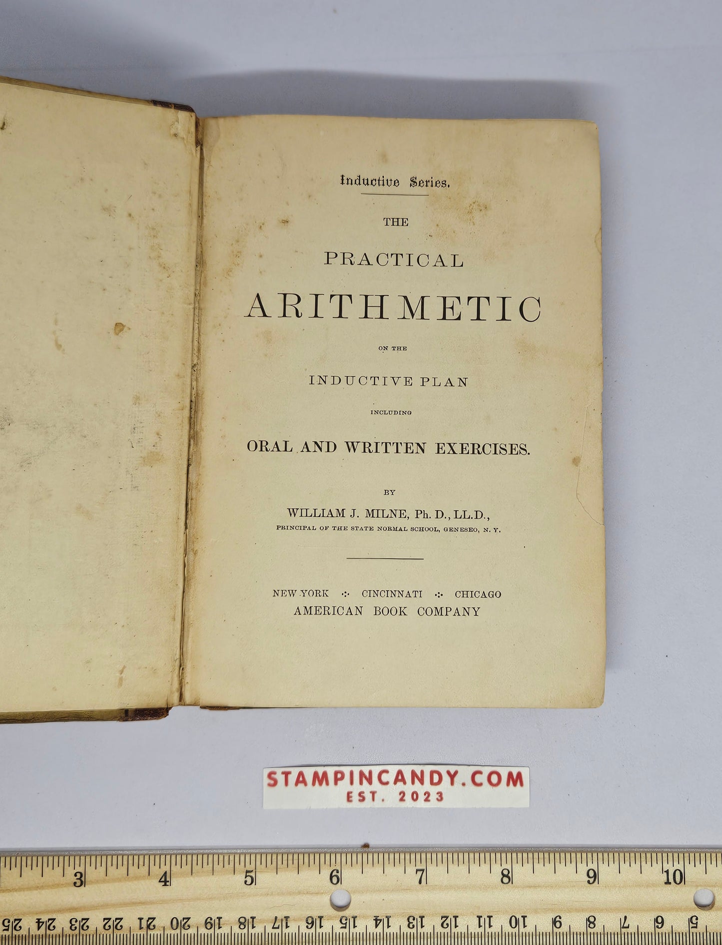 Practical Arithmatic - 1878 - Antique