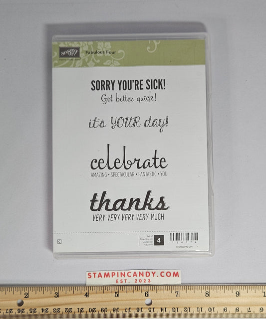 Stampin Up - Fabulous Four
